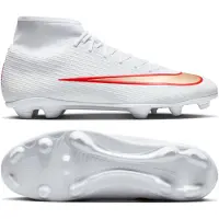Nike Mercurial Superfly 11 Club Gras / Kunstgras Voetbalschoenen (MG) Wit Felrood Goud