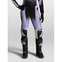 Alpinestars Stella Techstar Swan Dames Crossbroek Zwart/Lila 28 Dames