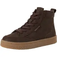 Tamaris dames leren enkellaarsjes 1-25203-45-3B4 Laarzen Leren gevoerd Bruin