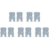 Typecat 10 Stuks Boek Stand Siliconen Mal Gesneden Eid Hars Koran Vouwen Boek Standhouder Moslim Gebed Boek Organizer Boekenplank