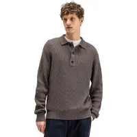 Butcher of Blue Polo lange mouwen heren Bruin Galway M2626033/420