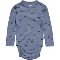 Hummel Rompertje/body marine / blauw gemêleerd