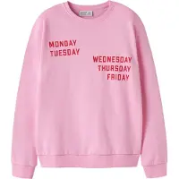 Name it Sweatshirt 'NKFLIOCA' lichtroze / karmijnrood