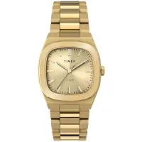 Timex E Line TW6A00900 Horloge - Staal - Goudkleurig - Ø 30 mm