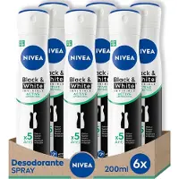 Nivea Invisible Spray for Black & White Active 200ml