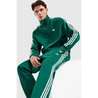 Adidas Originals Broek 'Firebird' donkergroen / wit