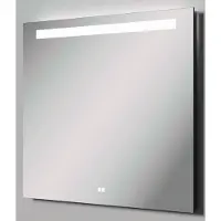 Luca Varess Solia rechthoekig badkamerspiegel 90 x 75 cm met spiegelverlichting en -verwarming