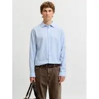 Jack & Jones Overhemd 'JJEFIELD' lichtblauw
