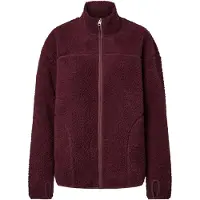 Pieces Fleece jas 'PCSadia' wijnrood