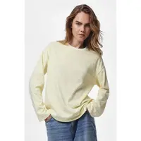 Pieces Pcsadie Top Met Lange Mouwen Dames Geel XL