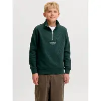 JACK&JONES JUNIOR Junior Sweatshirt 'JJESoho' riet / wit