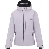 2117 of Sweden Humla Light, een lichtgewicht, gevoerde dames ski-jas met capuchon, kleur: lavendel, maat: M