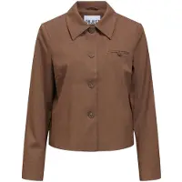 Object Knopen Blazer Dames Bruin 36