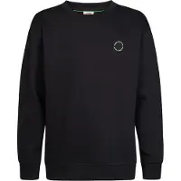 Petrol Industries sweater met logo - zwart Jongens Katoen Ronde hals Logo - maat 116