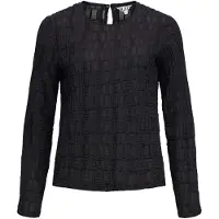 Object Blouse 'OBJEvie' zwart