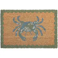 Beliani BAIS - Deurmat - Naturel - 40 x 60 cm - Kokosvezel/PVC