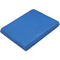 vidaXL Zeil met Oogjes Blauw 8 x 12 m 180 gsm PE