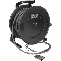Klotz MC0240 2-kanaals XLR multicore haspel 40m