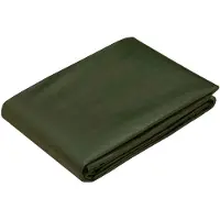 vidaXL Zeil met oogjes, groen, 6 x 12 meter, 260 g/m² PE