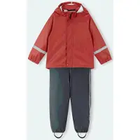Reima Functioneel pak ' Tihku ' blauw / bruin / zilvergrijs