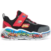 SKECHERS Sneakers 'Play Scene' navy / knalrood / zwart / wit