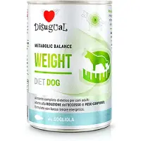 Disugual Diet Weight Sole Natvoer Voor Honden 6x400g