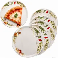 MamboCat 6-delige set pizzaborden KATJA Ø31,5cm van porselein – 165308