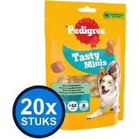 Pedigree 20x - Tasty Minis Chewy Cubes - Hondensnacks - 130 g