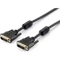 Equip 118935 DVI kabel 5 meter DVI-D Zwart