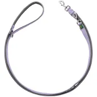 Hunter Trainingslijn Neopren Lavendel&Grijs - Hondenriem - 200x2.5 cm