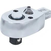 Bgs Omkeerbare ratel met inzetstuk, 156 mm, 156 g