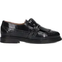 Via vai Dames Loafers Fae Luca - Zwart - Maat 39