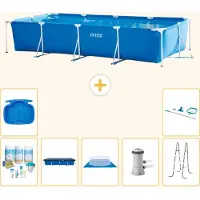 Intex Rechthoekig zwembad - 450x220x84 cm - 8-delig - Model S20069