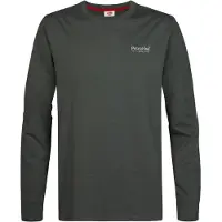 Petrol Industries Shirt 'Porter' donkergrijs / wit