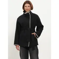 Beaumont Dames Jassen Aliza Short Coat - Zwart - Maat 42