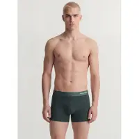 Jack & Jones Boxershorts 'JACCOMO' smoky blue / groen / zwart
