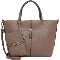 Emily & Noah Shopper 'E&N Lewe' taupe