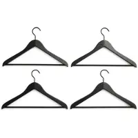 HAY Smooth Kledinghaak - Set van 4 Slim | With Bar