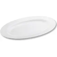 Wilmax Ovale Porseleinen Serveerschaal 30,5 cm Wit