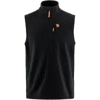 Fjällräven - Övik Lite Fleece Vest - Fleecebodywarmer L, zwart