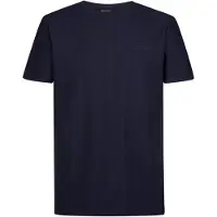 Petrol Industries - Heren T-shirt met visgraatpatroon hayden - Blauw