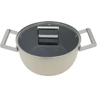 Smeg Kookpot 24 cm Crème CSF2412CRM