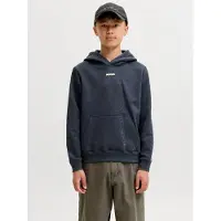 Jack & jones Junior Sweatshirt 'JCOClub' crème / donkerblauw / wit