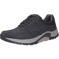 Pius Gabor Rollingsoft Veter en Rits Donkerblauw Nubuck 0100.01.02