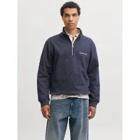Jack & Jones Sweatshirt marine / wit