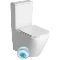 Boss & Wessing BWS Imala Duoblok Glans Wit Vortex Spoeling incl. Zitting PK/SK