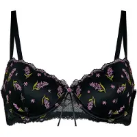 Hunkemoller BH groen / lila / zwart