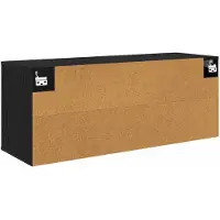 vidaXL Wandmeubel voor televisie, model LOCHEM, 102 x 33 x 40 cm, van houtvezelplaat