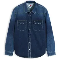 Tommy Hilfiger Overhemd blauw denim