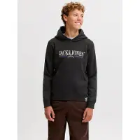 Jack & jones Junior Sweatshirt 'JORFrederiksberg' royal blue/koningsblauw / kersrood / zwart / wit